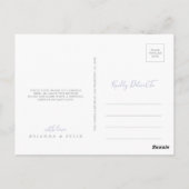 夏数々の色の野花 ポストカード (裏面)