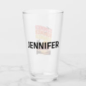 夏文字デザイン タンブラーグラス (裏面)