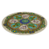 夏新しいガラス板 カッティングボード (角)