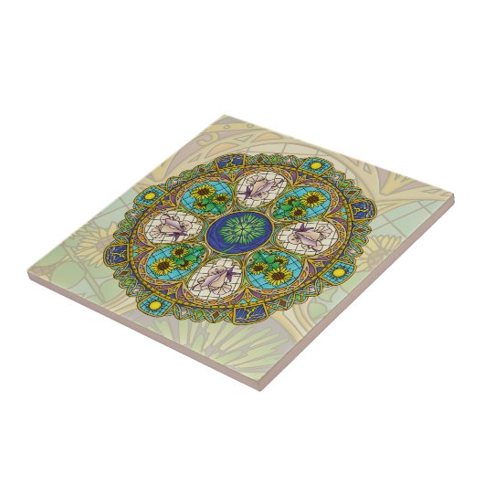 夏新しいタイル タイル (側面)