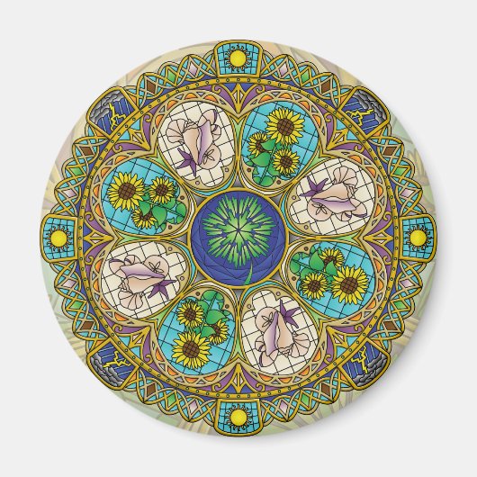 夏新しい磁石 マグネット (正面)