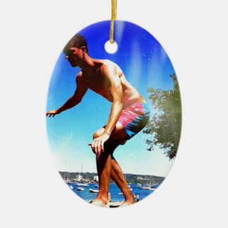 夏日曜日Slacklining セラミックオーナメント