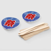 夏日本のフェスティバルうちわハンドファン ハンドファン (組立なし)