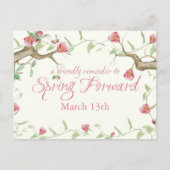 夏時間のアラームはがき ポストカード (正面)