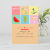 夏時間の招待状 招待状 (スタンド正面)