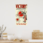 夏時間ビンテージのポスター ポスター (キッチン)