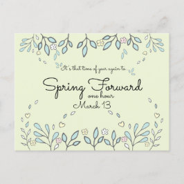 夏時間リマインダー事業 ポストカード