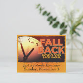 夏時間リマインダー業務 ポストカード (スタンド正面)