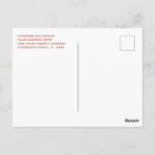 夏時間秋バックリマインダー事業 ポストカード (裏面)