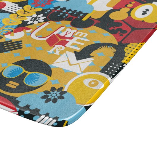 夏時間 カッティングボード (角)