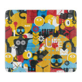 夏時間 カッティングボード (正面)