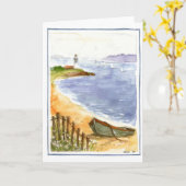 夏時間 カード (黄色い花)