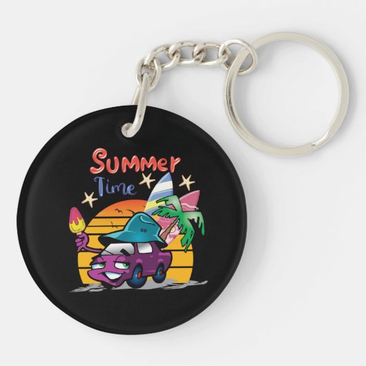 夏時間 キーホルダー (裏面)