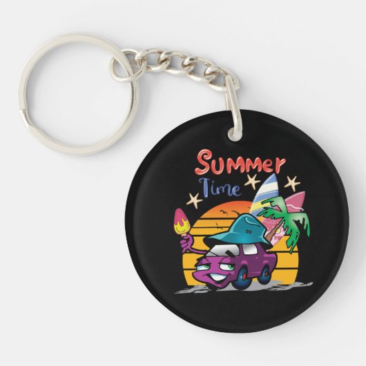 夏時間 キーホルダー (正面)