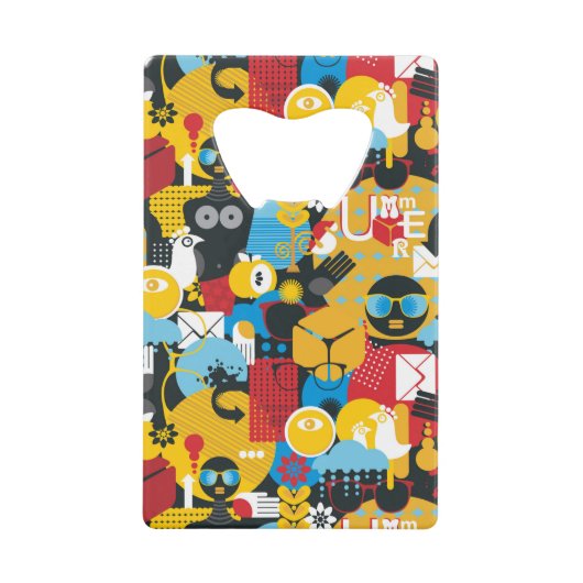 夏時間 クレジットカード栓抜き (正面)