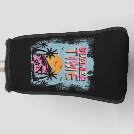 夏時間 ゴルフヘッドカバー (正面)