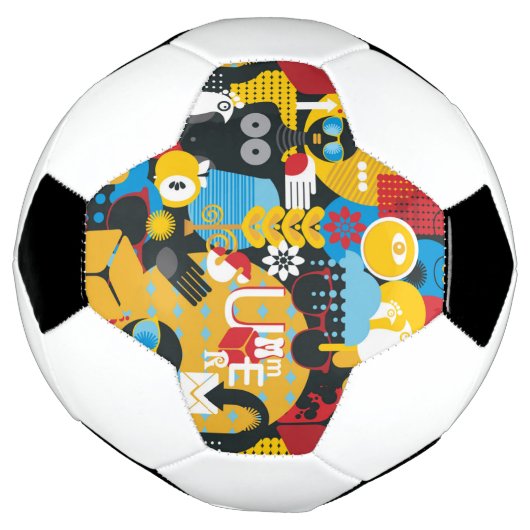 夏時間 サッカーボール (回転)