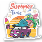 夏時間 シール (正面)