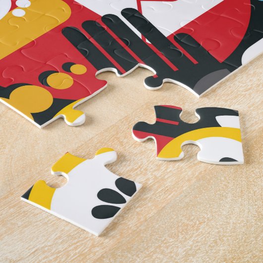 夏時間 ジグソーパズル (側面)