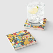 夏時間 ストーンコースター (横)