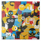 夏時間 タイル (正面)