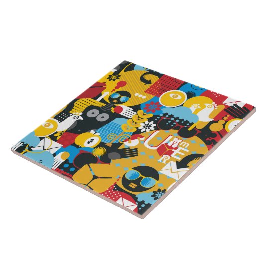 夏時間 タイル (側面)