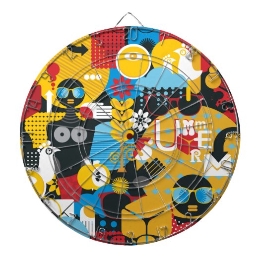 夏時間 ダーツボード (正面)