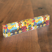 夏時間 デスクネームプレート (側面)