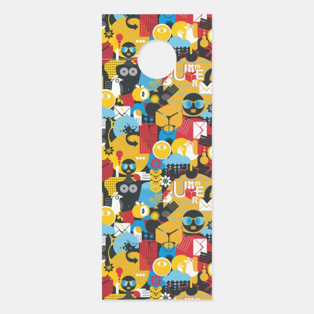 夏時間 ドアノブサイン (正面)