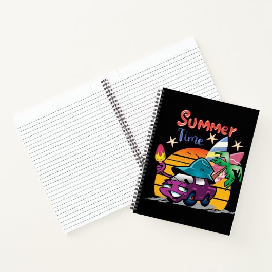 夏時間 ノートブック (内部)