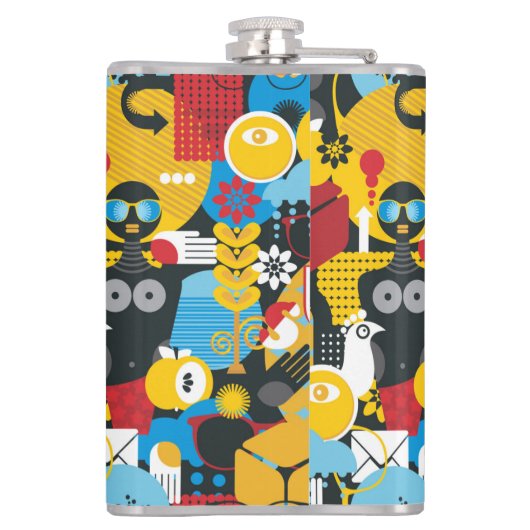 夏時間 フラスク (裏面)