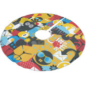 夏時間 ブラッシュドポリエステルツリースカート (アングル)