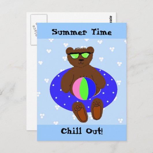 夏時間 ポストカード (正面/裏面)