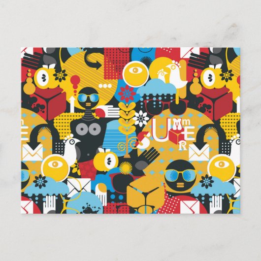 夏時間 ポストカード (正面)