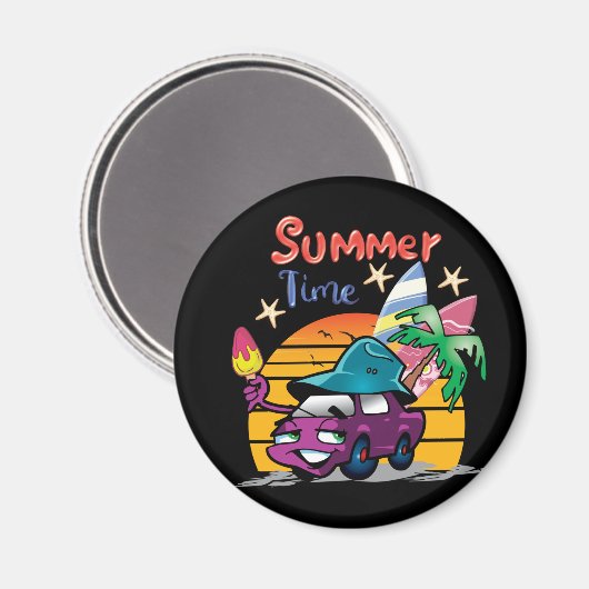 夏時間 マグネット (正面/裏面)