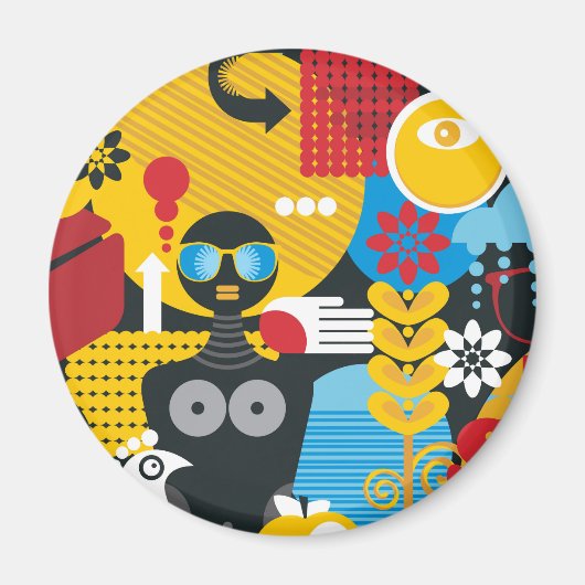 夏時間 マグネット (正面)