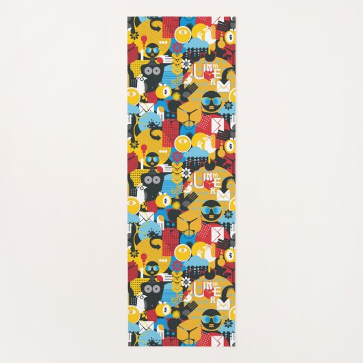 夏時間 ヨガマット (正面)