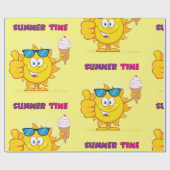 夏時間 ラッピングペーパー (フラット)