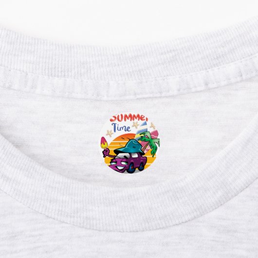 夏時間 ラベル (貼付)