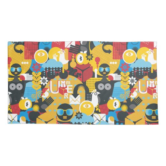 夏時間 枕カバー (裏面)