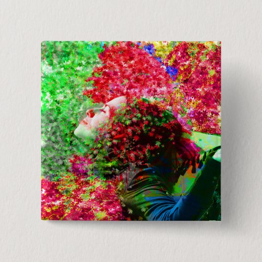 夏時間 缶バッジ (正面)