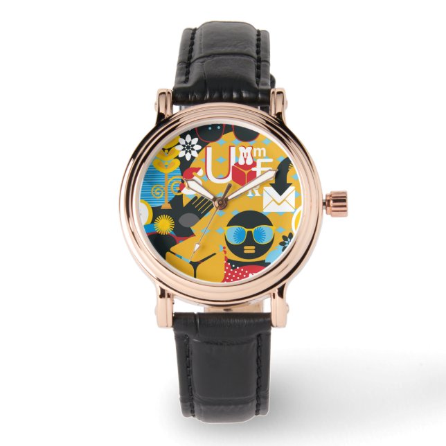 夏時間 腕時計 (正面)