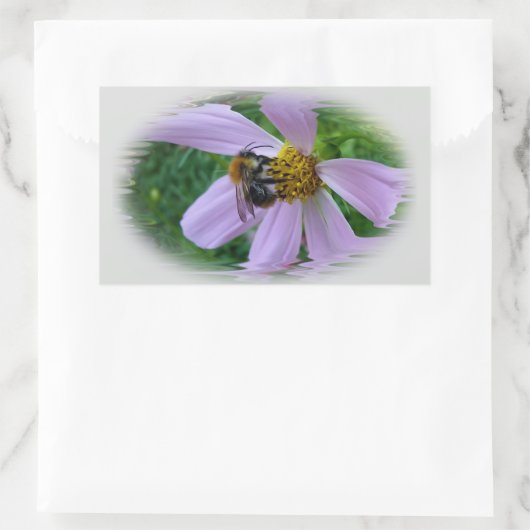 夏暑さ 長方形シール (バッグ)