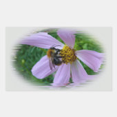 夏暑さ 長方形シール (正面)