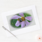 夏暑さ 長方形シール (封筒)