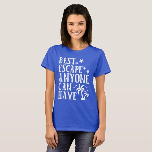 夏最高のは誰でもおもしろいできる Tシャツ (正面フル)