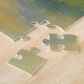 夏期おもしろいウォーター色ビーチ遊園地 ジグソーパズル (側面)