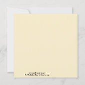 夏期おもしろい海スプレー（ばちゃばちゃ）跳ねる抽象芸術アート カード (裏面)