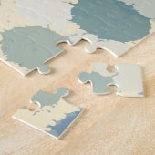 夏期おもしろい海スプレー（ばちゃばちゃ）跳ねる抽象芸術アート ジグソーパズル (側面)