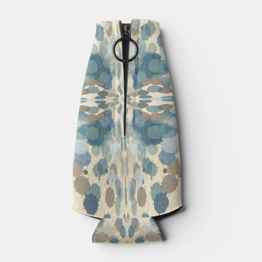 夏期おもしろい海スプレー（ばちゃばちゃ）跳ねる抽象芸術アート ボトルクーラー (裏面)